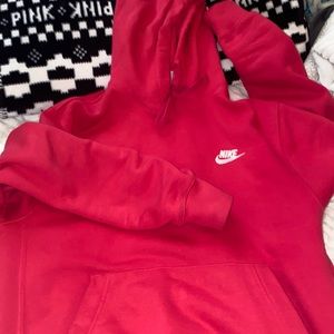 Nike hot pink hoodie